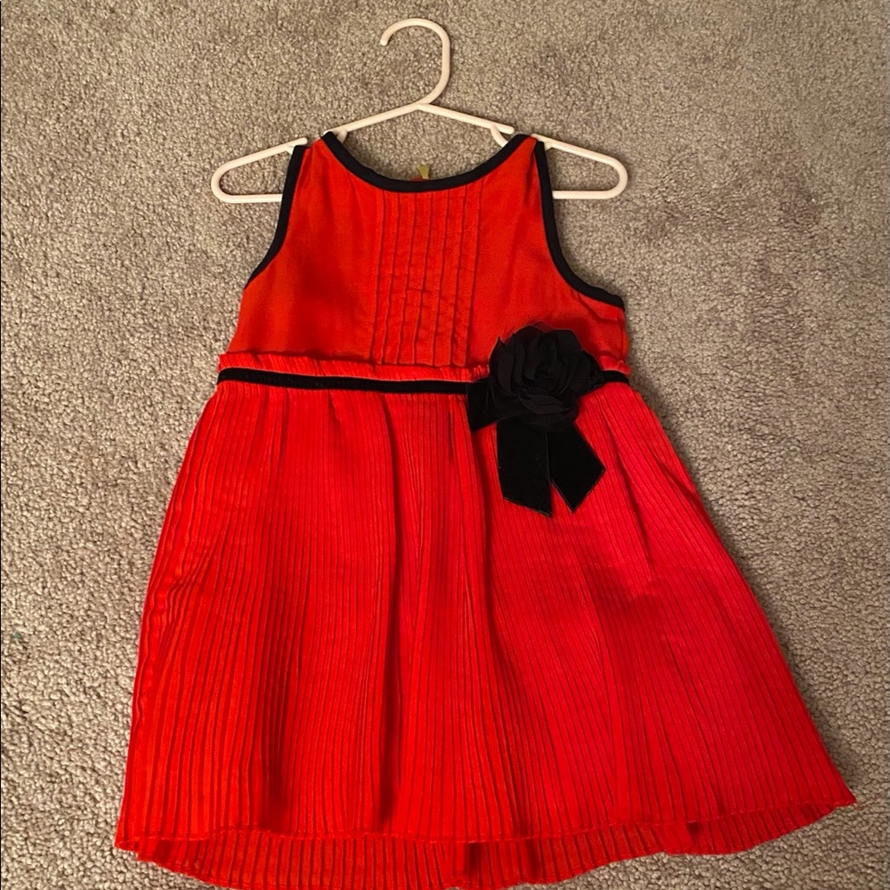 Toddler Girl Kate Spade Pleated Chiffon Dress
